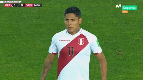 Raúl Ruidíaz jugó su partido número 50 con la Selección Peruana.