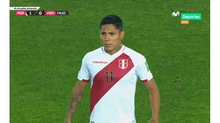Raúl Ruidíaz jugó su partido número 50 con la Selección Peruana.