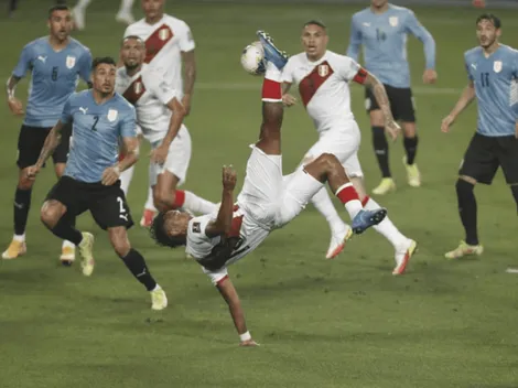 Jugador x Jugador de Perú vs. Uruguay