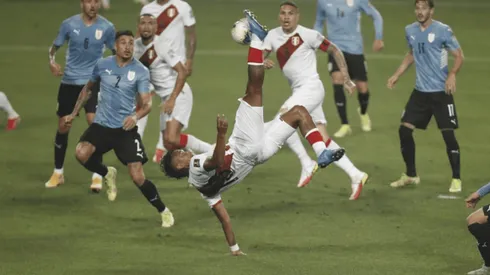Jugador x Jugador de Perú vs. Uruguay