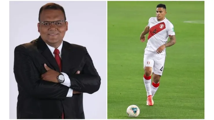 El 'Tanke' Arias y su exabrupto con Anderson Santamaría tras su error en el gol de Uruguay ante Perú