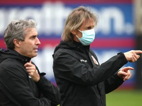 Están todos: la última alineación que probó Ricardo Gareca para jugar contra Uruguay