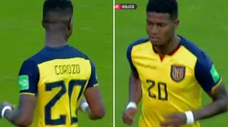 Washington Corozo debutó con Ecuador en las Eliminatorias y se volvió otra vez tendencia en Perú