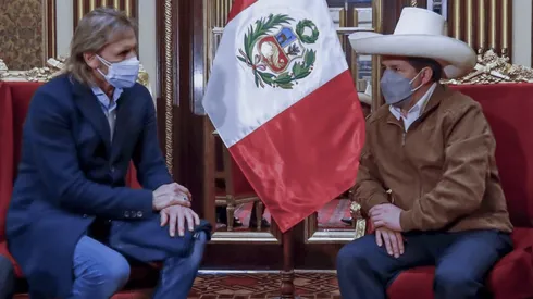 Ricardo Gareca: "Quiero agradecerle al presidente por poder contar con la gente"