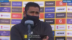 Jorge Espejo disparó contra la "U" y el arbitraje peruano: "Es algo increíble (nos metieron la mano al bolsillo)"