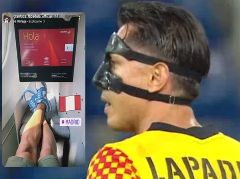 Desde el avión: Gianluca Lapadula rumbo a Lima para jugar las 'FECHAS FIFA'