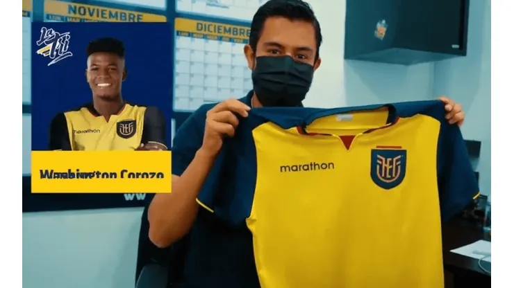 Lo que se perdió Sporting Cristal: Washington Corozo fue convocado por la Selección Ecuatoriana