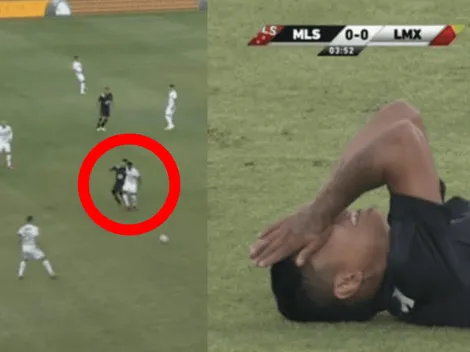 Por poco y lo lesiona: Pedro Aquino le dejó una brutal patada a Raúl Ruidíaz en la 'MLS All Star'