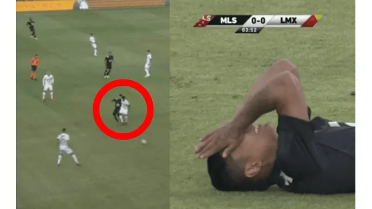 Por poco y lo lesiona: Pedro Aquino le dejó una brutal patada a Raúl Ruidíaz en la 'MLS All Star'