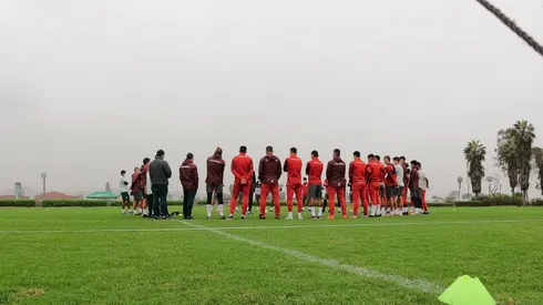 Universitario de Deportes entrena en Campo Mar U.