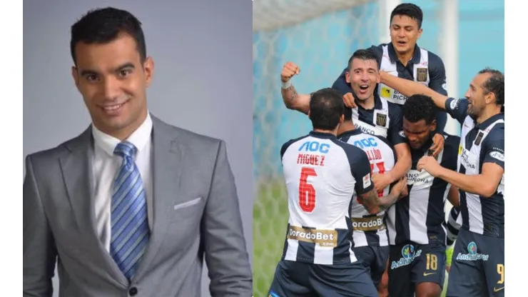 Maxi Mendaña es comentarista en GolPerú, el canal que transmite los partidos de la Liga 1.