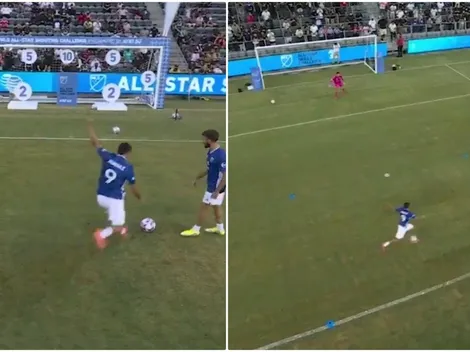 Es una estrella: Raúl Ruidíaz la rompió en el All-Star Game Skills Challenge