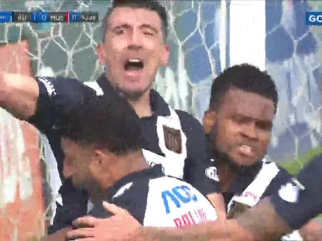 Parece centrodelantero: Edgar el Pájaro Benítez marcó su primer gol con Alianza Lima