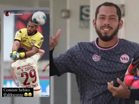 Patricio Álvarez 'trolleo' a Aldo Corzo en Instagram: "Comiste todo bebito"