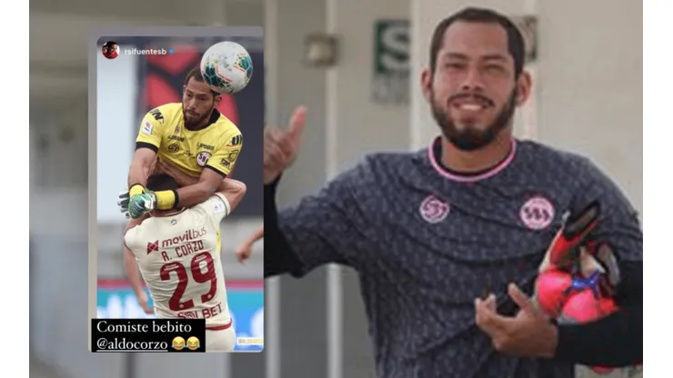 Patricio Álvarez 'trolleo' a Aldo Corzo en historia de Instagram: "Comiste todo bebito"