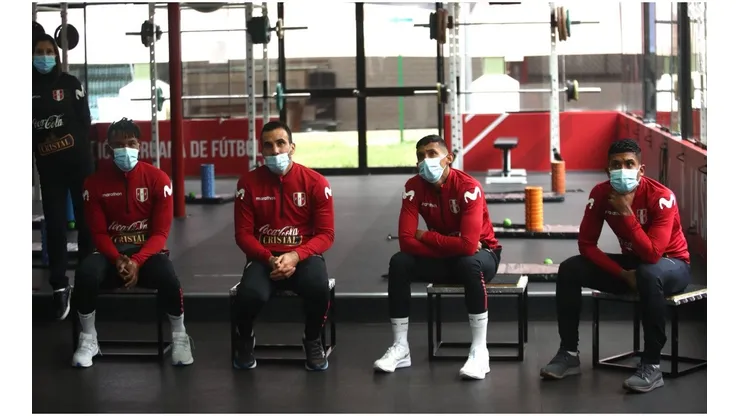 Jugadores de la Selección Peruana ya entrenan en Videna de cara a los duelos por la Eliminatoria
