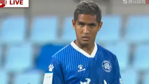 Roberto Siucho juega en Kunshan FC de la China League One.