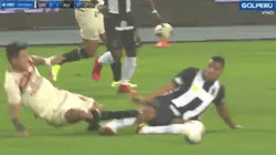 No lo perdonaron: Jefferson Portales expulsado por una entrada fuerte contra Armando Alfageme