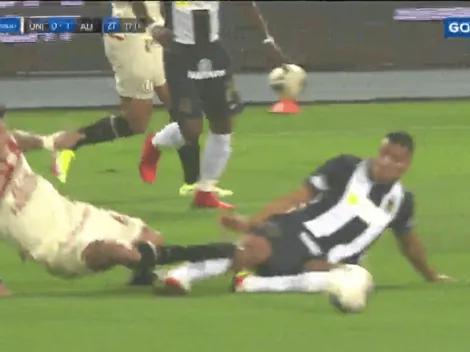 No lo perdonaron: Jefferson Portales expulsado por una entrada fuerte contra Armando Alfageme