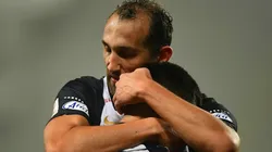 Hernán Barcos fue la figura del clásico del fútbol peruano.