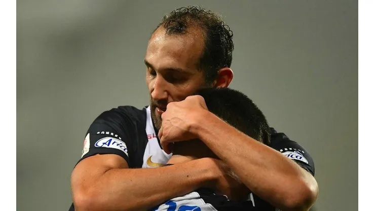 Hernán Barcos fue la figura del clásico del fútbol peruano.