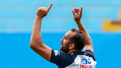 Hernan Barcos llegó a Alianza Lima a inicios de la semana.