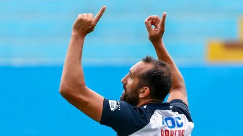 Hernan Barcos llegó a Alianza Lima a inicios de la semana.