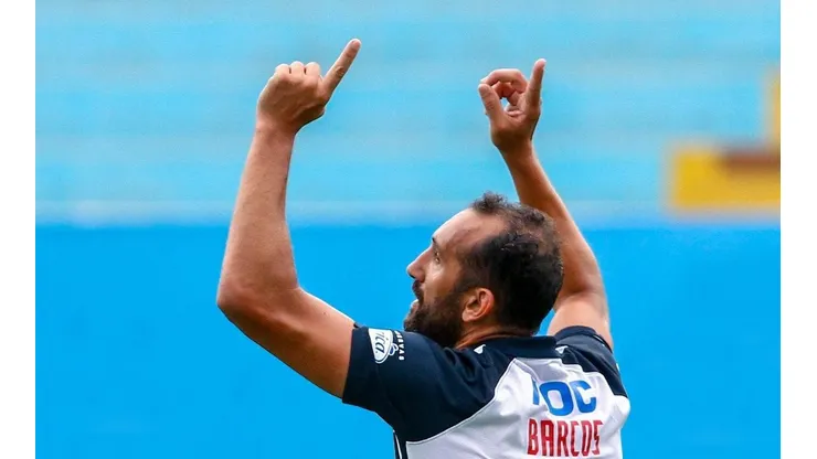 Hernan Barcos llegó a Alianza Lima a inicios de la semana.