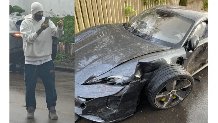 Gracias a Dios está bien: Paolo Guerrero sufrió un accidente de auto en Porto Alegre