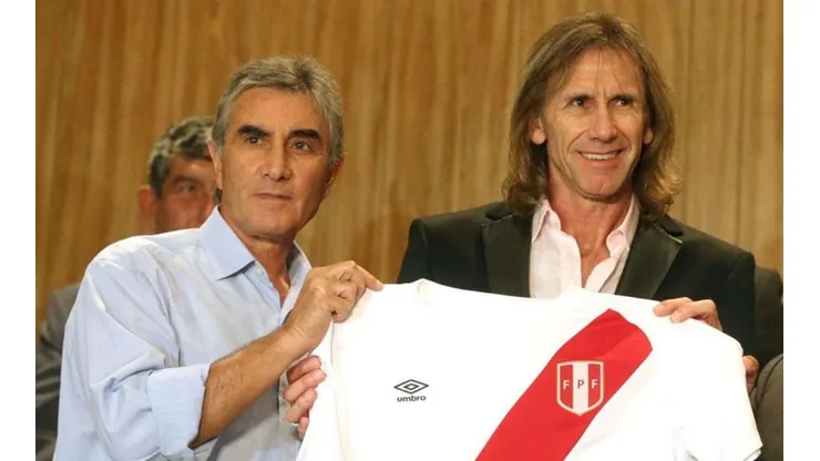 Juan Carlos Oblitas y Ricardo Gareca son dos piezas claves en la Selección.