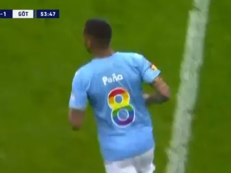 Es baja en Malmo: la condición física de Sergio Peña tras salir lesionado en su debut