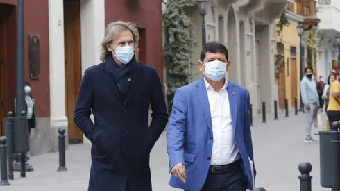 Ricardo Gareca asistió a Palacio de Gobierno hace poco con Lozano.