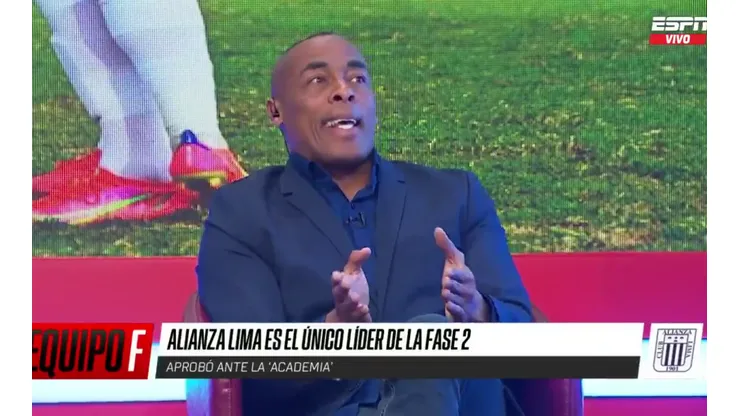 Percy Olivares es panelista de ESPN.