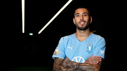 Sergio Peña fue colocado en la lista para el próximo partido de la Champions. Foto: Malmo FF