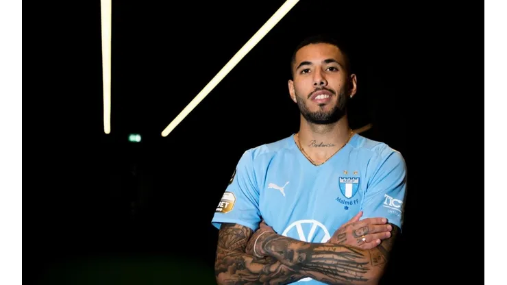 Sergio Peña fue colocado en la lista para el próximo partido de la Champions. Foto: Malmo FF