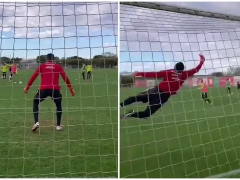 Con la izquierda y al ángulo: Paolo Guerrero anotó golazo en práctica del Inter