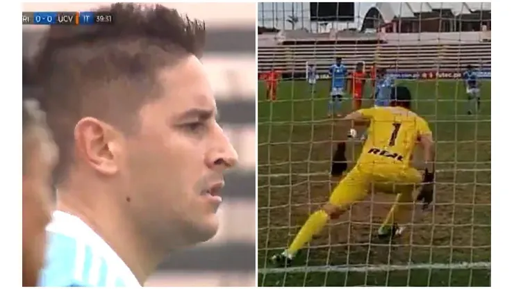 Alejandro Hohberg y su primer penal fallado del año con Sporting Cristal: así se lo atajó Carlos Grados