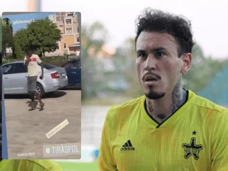 Gustavo Dulanto "encontró" un hincha de Universitario de Deportes en Moldavia