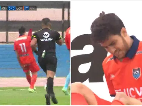 Sumido en el llanto y el desconsuelo: Beto da Silva se lesionó frente a Sporting Cristal