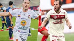 Ayacucho vs. Universitario por fecha seis de la Liga 1 de Perú. (Fotos: Twitter de Ayacucho y de Universitario).
