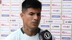 Armando Alfageme fue titular indiscutible en la U el año pasado y hubo problemas para que se quede.