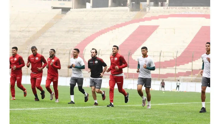 Universitario de Deportes entrena en el estadio Monumental y en Campomar.