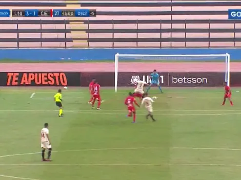 Alexander Succar sentenció todo con el 3-1 a Cienciano