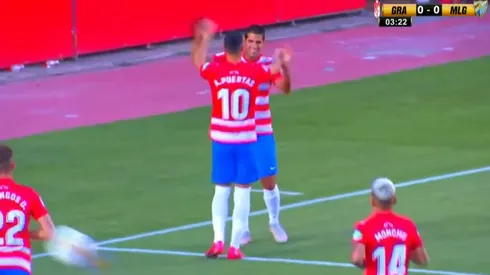 Luis Abram apareció a los tres minutos del primer tiempo.