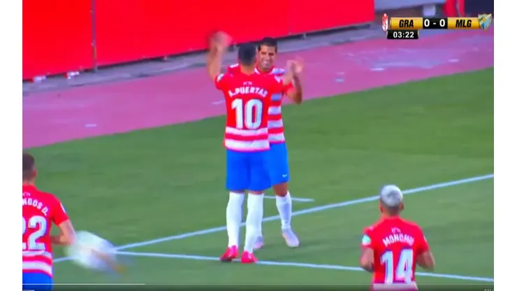 Luis Abram apareció a los tres minutos del primer tiempo.