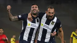 Pablo Míguez y Hernán Barcos llegaron para luchar el ascenso y vienen luchando en la Liga 1.