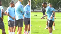 ¡Mostrando el chocolate! Sergio Peña entrenó por primera vez con el Malmö