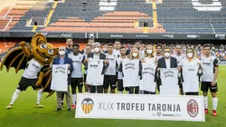 Titular y campeón: Alessandro Burlamaqui ganó su primer título con Valencia ante AC Milan
