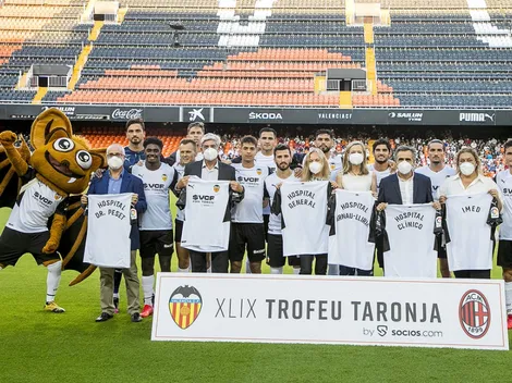 Titular y campeón: Alessandro Burlamaqui ganó su primer título con Valencia ante AC Milan