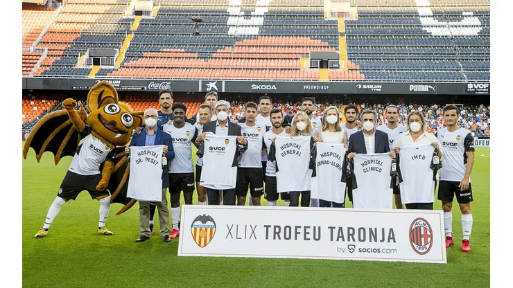 Titular y campeón: Alessandro Burlamaqui ganó su primer título con Valencia ante AC Milan